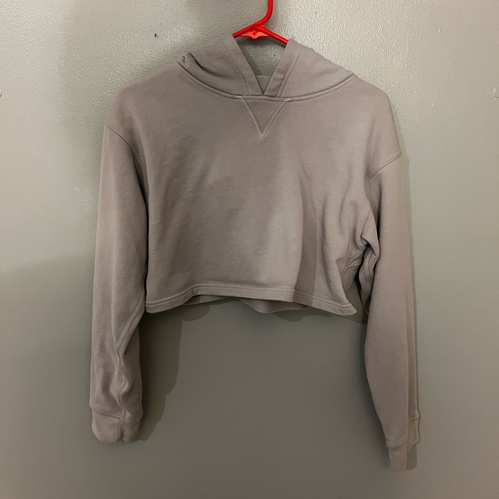 Lululemon cropped sweatshirt